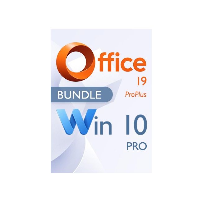 Win 10 Pro  + Office 2019 Pro Plus - Bundle