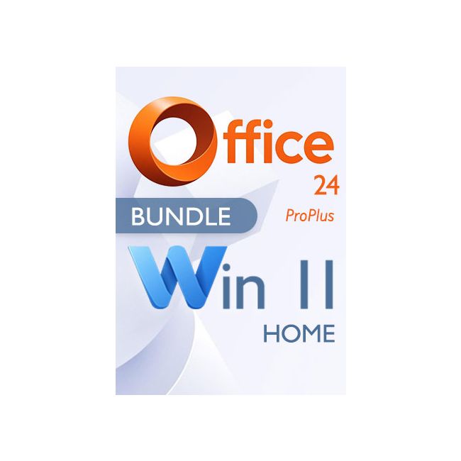 Win 11 Home + Office Pro Plus 2024 - Bundle