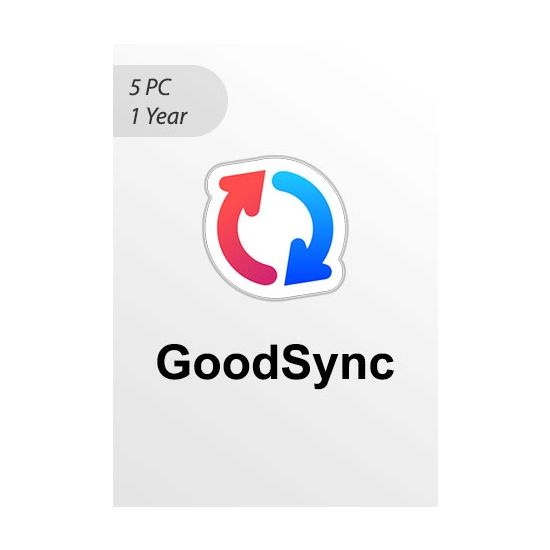 GoodSync - 5 PCs / 1year